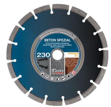3 Stück Diamanttrennscheibe DIEWE Beton Spezial 450 mm