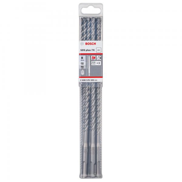 10 Stück SDS- Plus Bohrer BOSCH 7X 8 x 265 mm