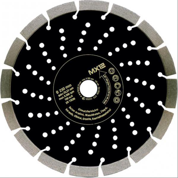 5 Stück Diamanttrennscheibe MX12  230 mm