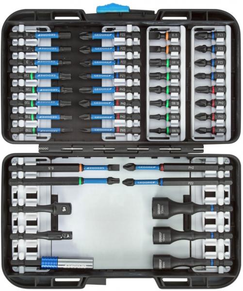 5 Stück Torsions- Bit Set GEDORE 42-teilig